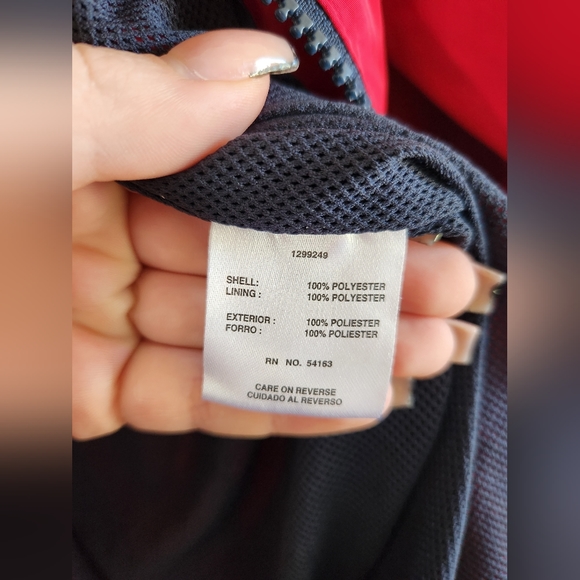 Tommy Hilfiger Hooded Windbreaker Lg - Picture 6 of 7